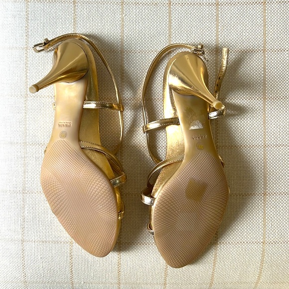 New gold Prada sandals - Picture 4 of 4